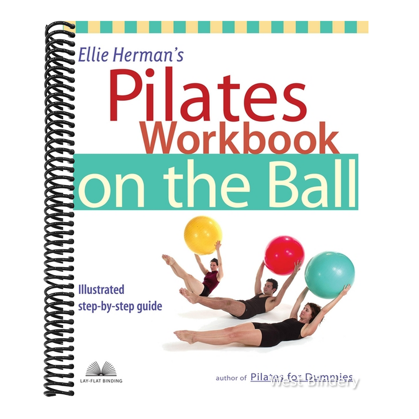 Ellie Herman's Pilates Workbook on the Ball: Illustrated Step-By-Step Guide