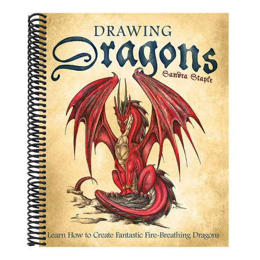Drawing Dragons: Learn How to Create Fantastic Fire-Breathing Dragons (How to Draw Books) (Spiral Bound)