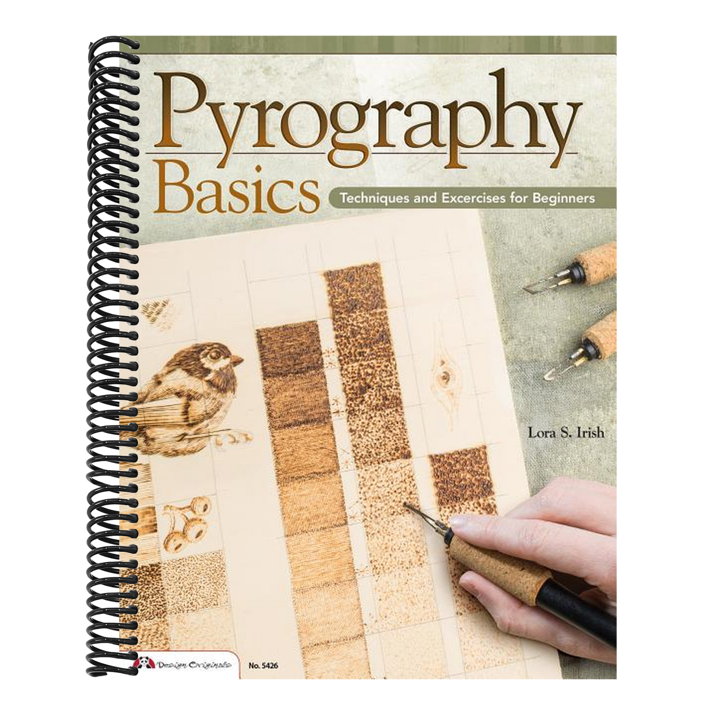 Pyrography Basics: Techniques and Exercises for Beginners (Spiral Bound)