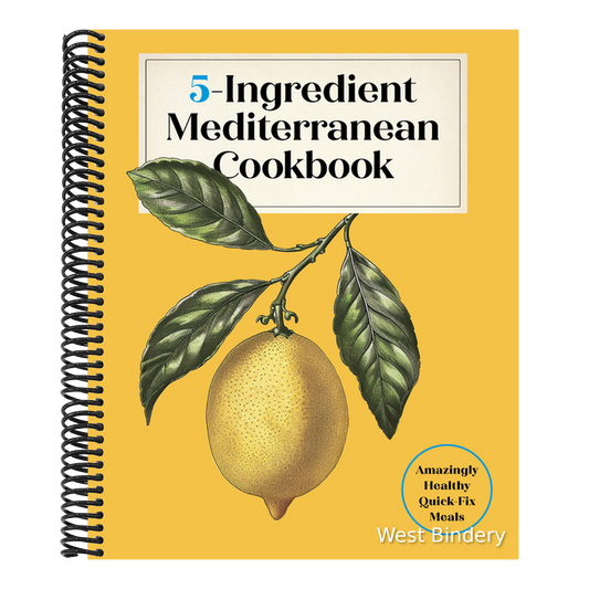 5-Ingredient Mediterranean Cookbook: Amazingly Healthy Quick-Fix Meals