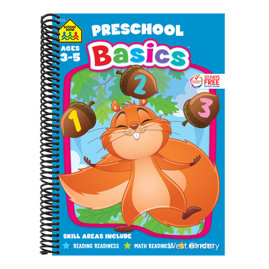 School Zone Preschool Basics Workbook