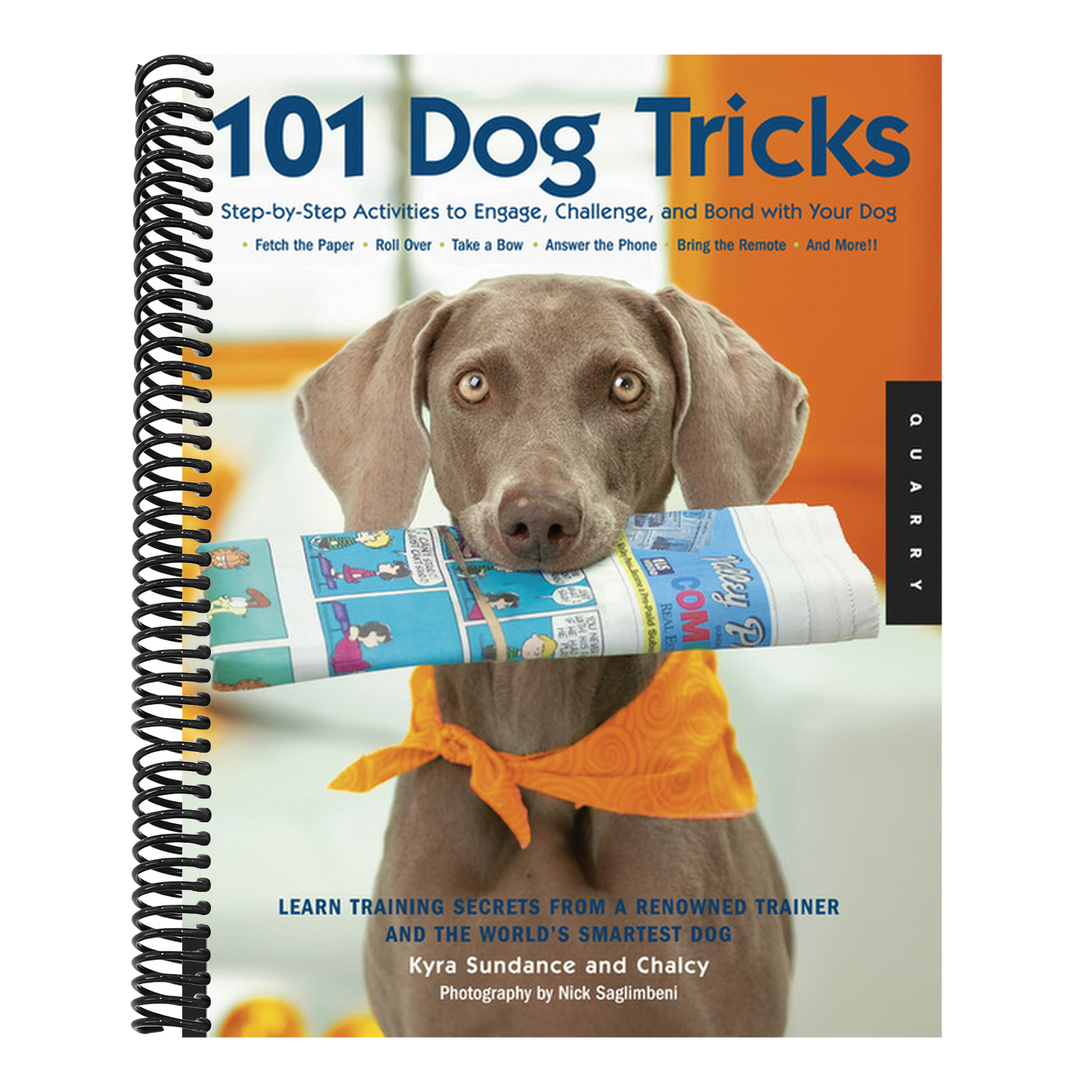 101 Dog Tricks: Step by Step Activities to Engage, Challenge, and Bond with Your Dog (Dog Tricks and Training #1) (Spiral Bound)