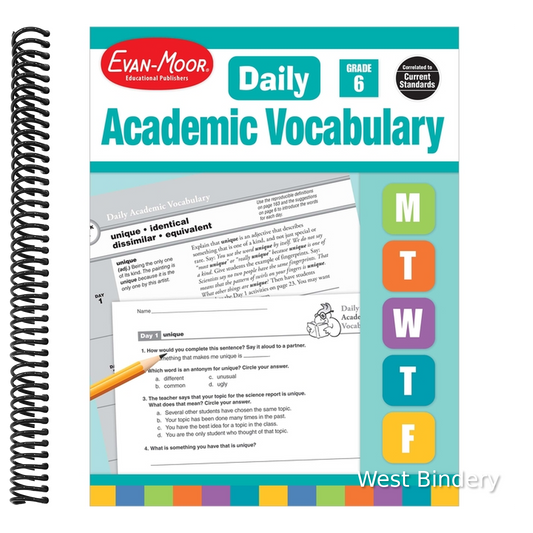 Daily Academic Vocabulary Gr 6+ Te (Teacher)
