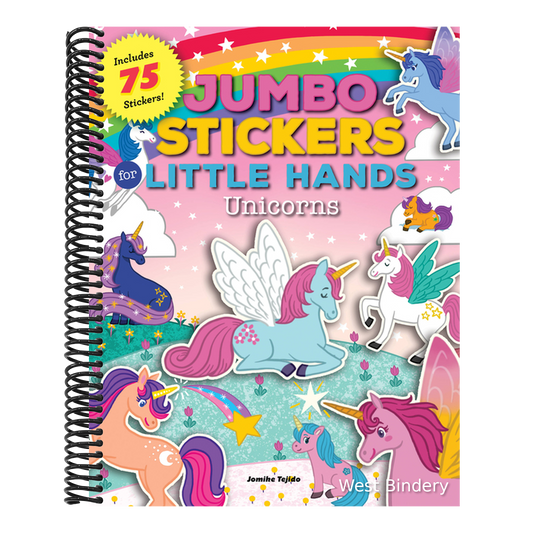 Jumbo Stickers for Little Hands: Unicorns: Includes 75 Stickers