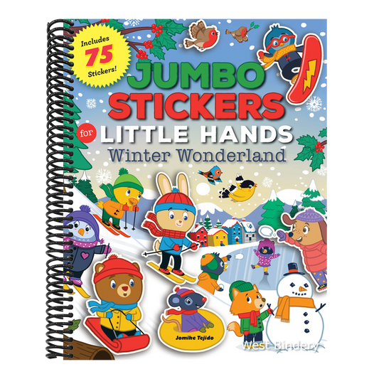 Jumbo Stickers for Little Hands: Winter Wonderland: Includes 75 Stickers