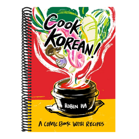 Cook Korean!: A Comic Book with Recipes [A Cookbook] (Spiral Bound)