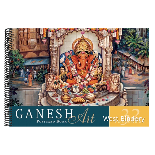 Ganesh Art Postcard Book