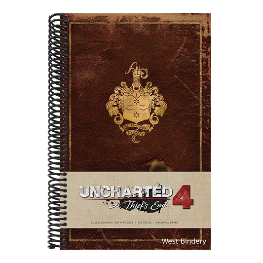 Uncharted Hardcover Ruled Journal