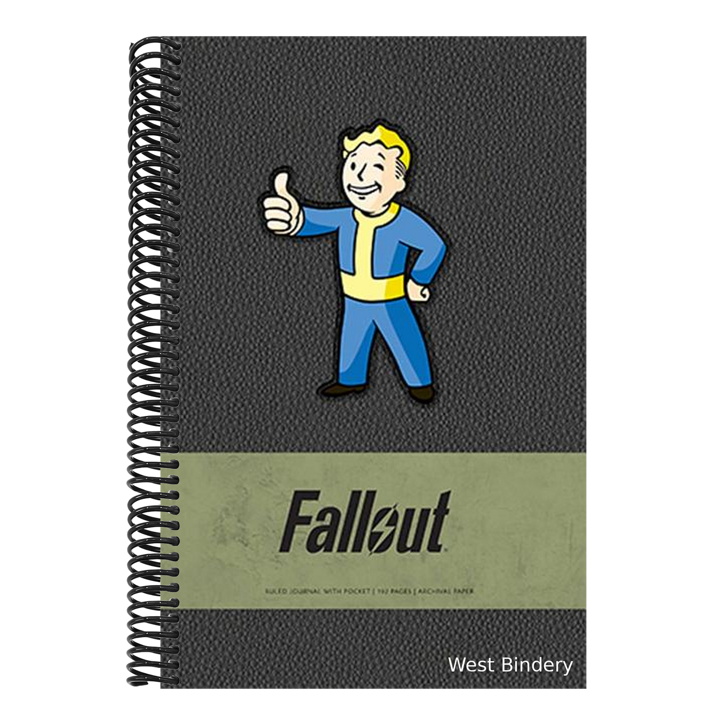 Fallout Hardcover Ruled Journal