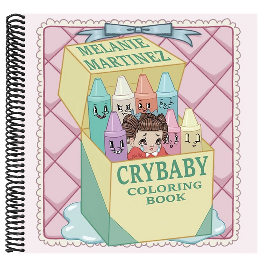 Cry Baby Coloring Book (Spiral Bound)