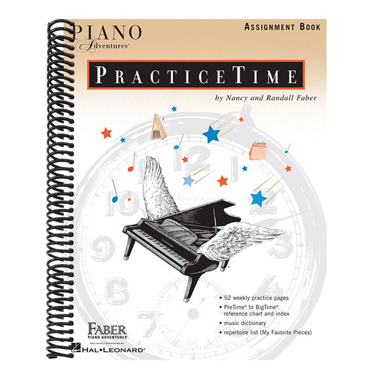 Piano Adventures Practicetime Assignment Book