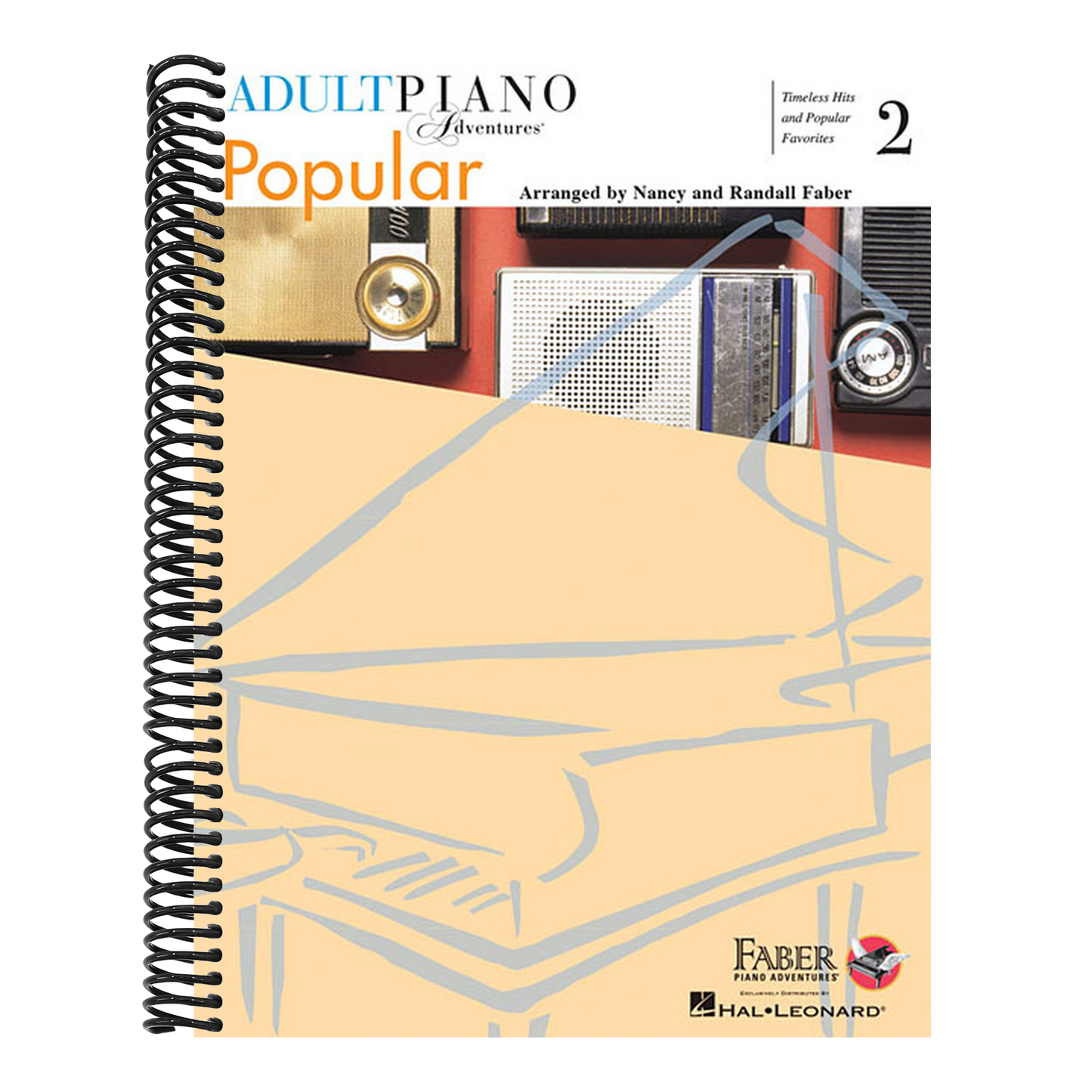 Adult Piano Adventures Popular Book 2 Piano Sheet Music Timeless Hits & Favorites for Beginners Includes Hey Jude, Bridge Over Troubled Water, Piano M