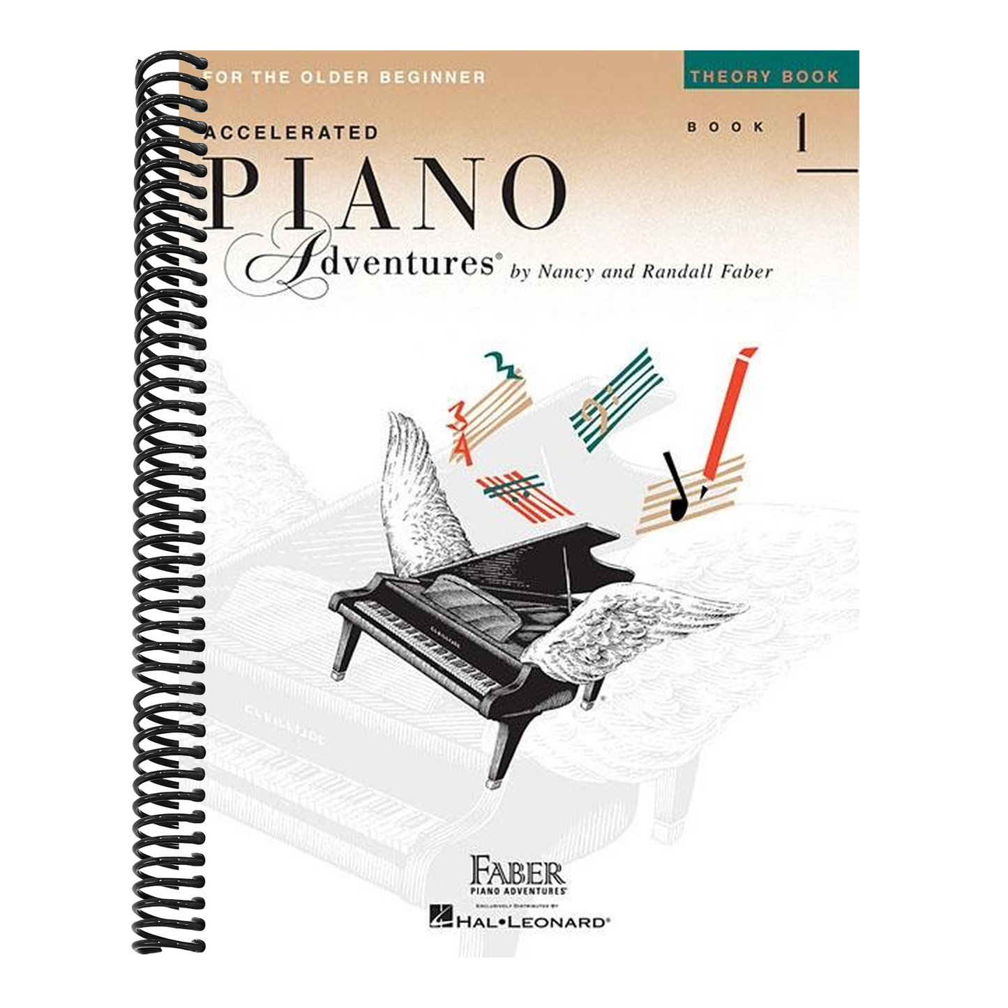 Accelerated Piano Adventures for the Older Beginner - Theory Book 1