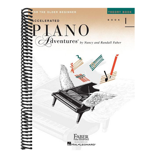 Accelerated Piano Adventures for the Older Beginner - Theory Book 1