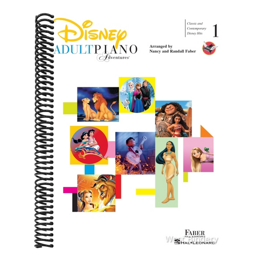 Adult Piano Adventures - Disney Book 1: Classic and Contemporary Disney Hits