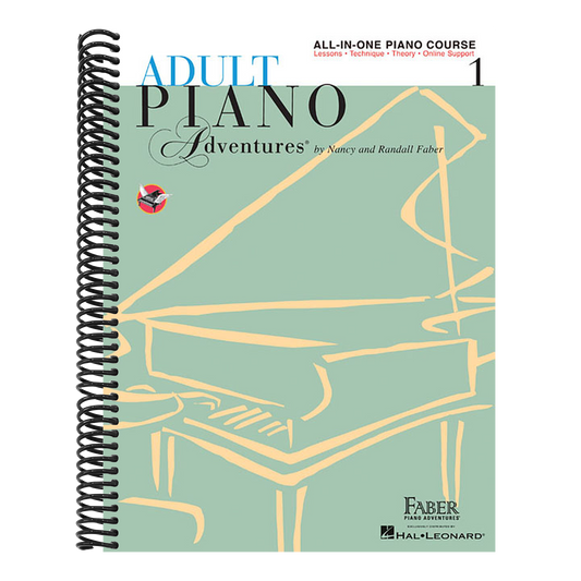 Adult Piano Adventures All-In-One Piano Course Book 1 - Book/Online Audio (Revised) (Composer)
                       , (Composer) (Spiral Bound)