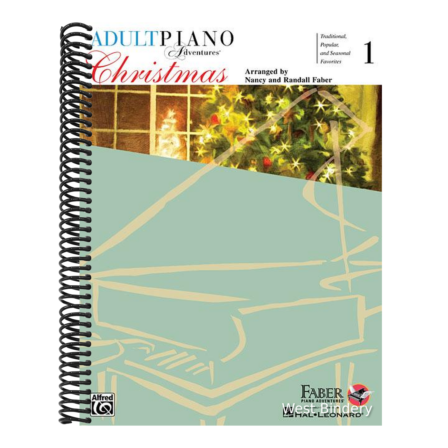 Adult Piano Adventures Christmas - Book 1 (Book/Online Audio)