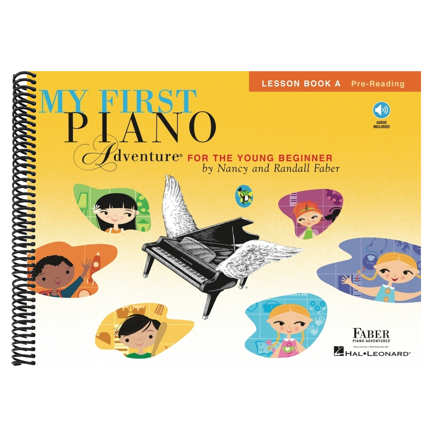 My First Piano Adventure Lesson Book a with Online Audio [With CD (Audio)] (Composer)
                       , (Composer) (Spiral Bound)