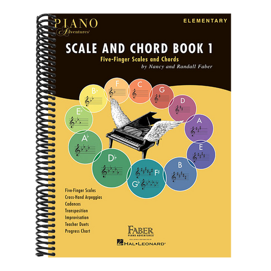 Piano Adventures - Scale and Chord Book 1