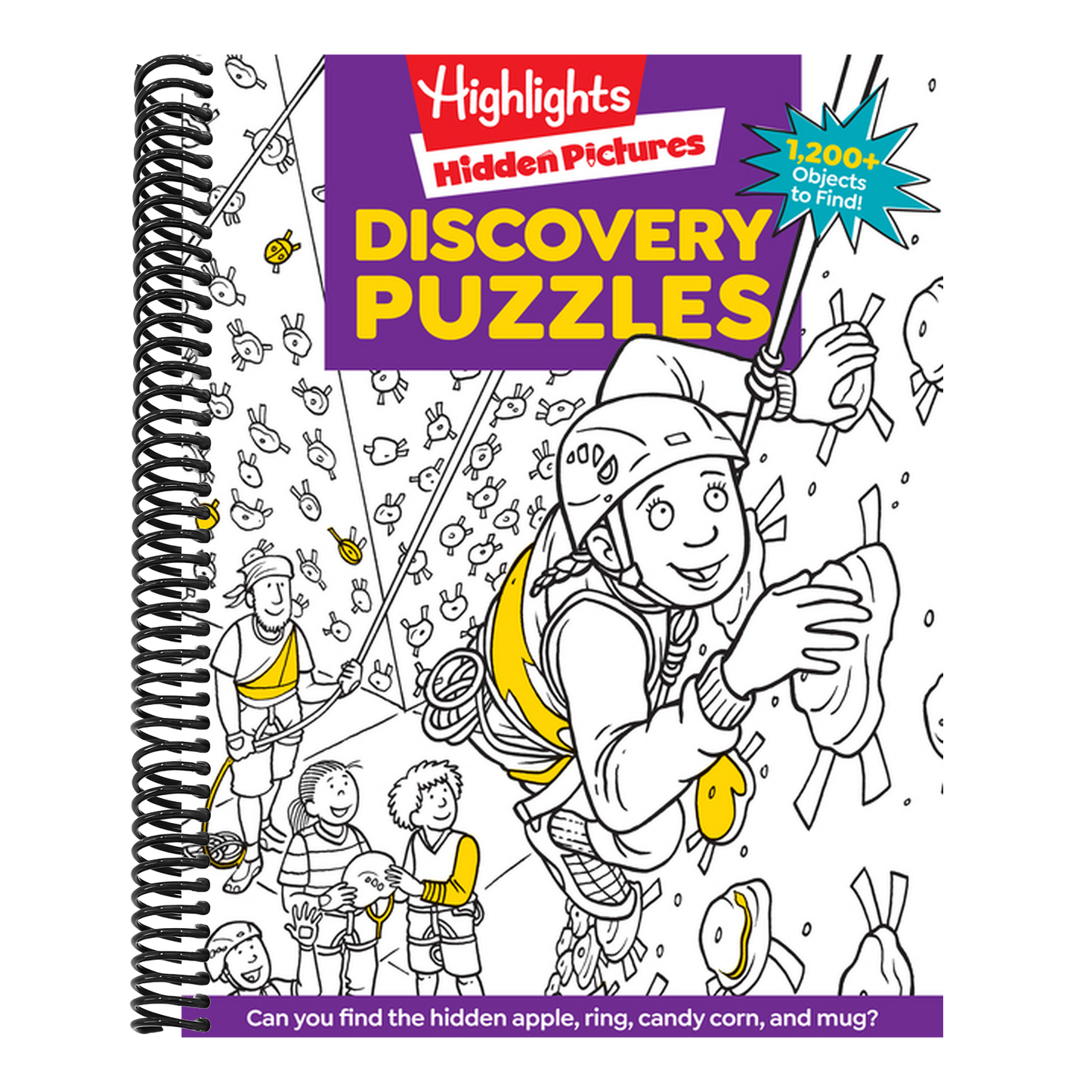 Discovery Puzzles (Highlights Hidden Pictures) (Spiral Bound)