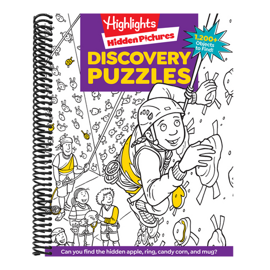 Discovery Puzzles (Highlights Hidden Pictures) (Spiral Bound)