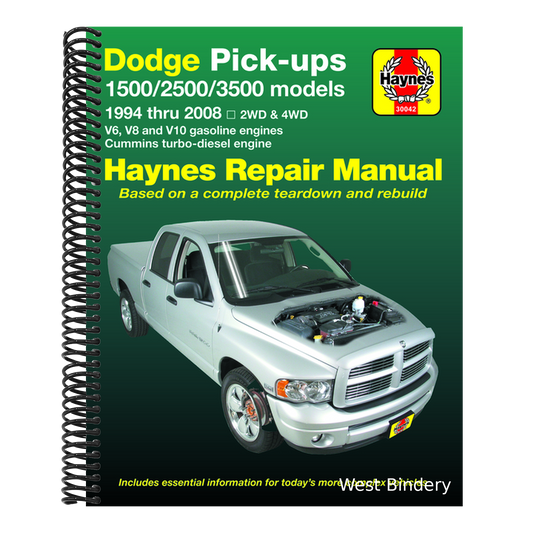 Dodge 1500/2500/3500 Full-Size Pick-Ups 1994-08