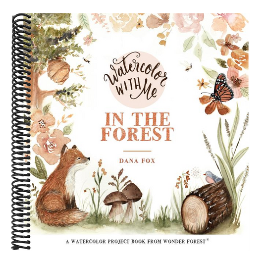 Watercolor with Me in the Forest (Spiral Bound)