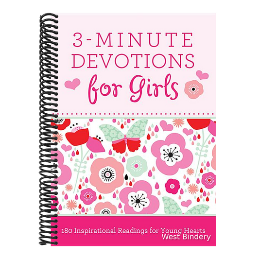 3-Minute Devotions for Girls: 180 Inspirational Readings for Young Hearts