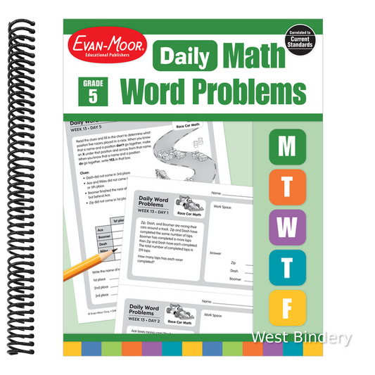 Daily Word Problems, Grade 5 (Teacher)