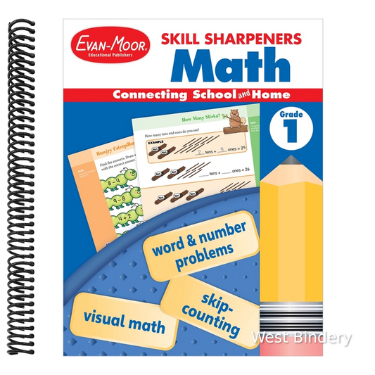 Skill Sharpeners: Math, Grade 1