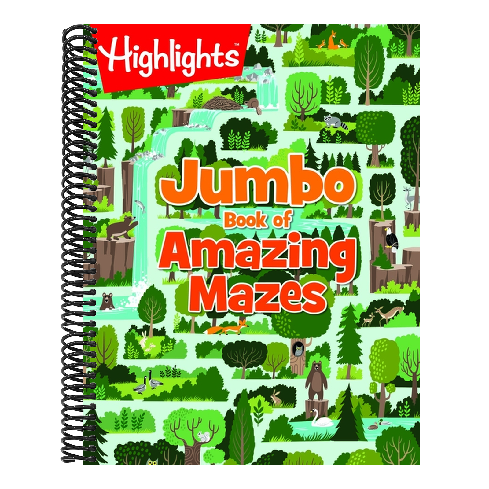 Jumbo Book of Amazing Mazes: Maze Puzzle Book for Kids Packed with Over 175 Puzzles, Code-Word Mazes, Quiz Mazes and Logic Games for Kids 6 and Up (Highlights Jumbo Books & Pads)