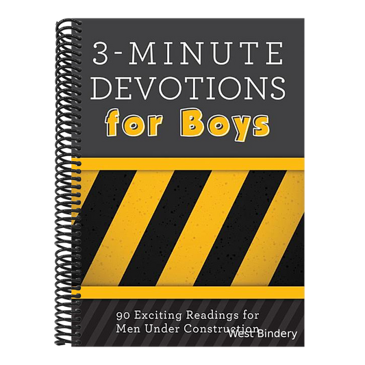 3-Minute Devotions for Boys: 90 Exciting Readings for Men Under Construction