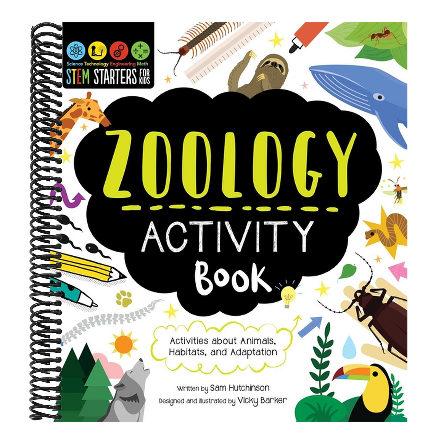 Stem Starters for Kids Zoology Activity Book: Activities about Animals, Adaptation, and Habitats