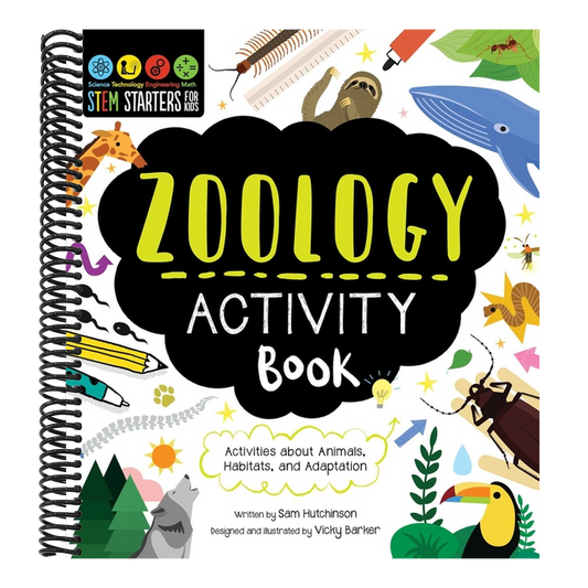 Stem Starters for Kids Zoology Activity Book: Activities about Animals, Adaptation, and Habitats