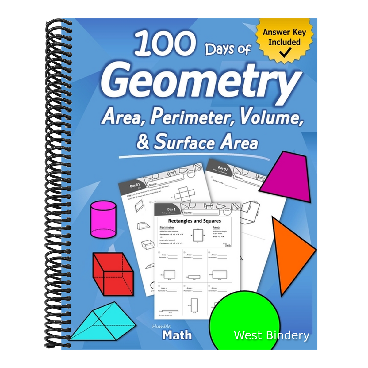 Humble Math - Area, Perimeter, Volume, & Surface Area