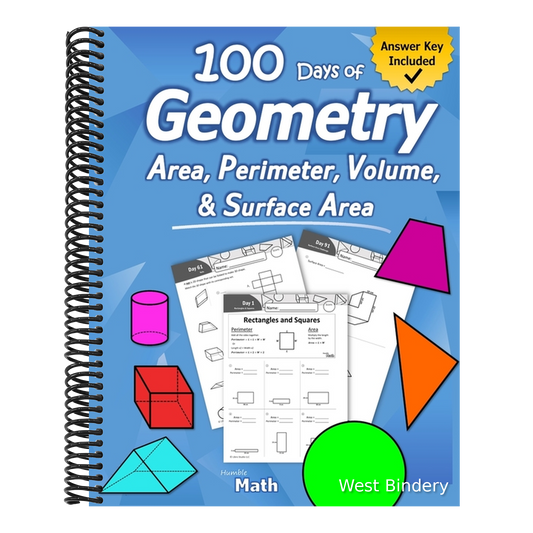 Humble Math - Area, Perimeter, Volume, & Surface Area