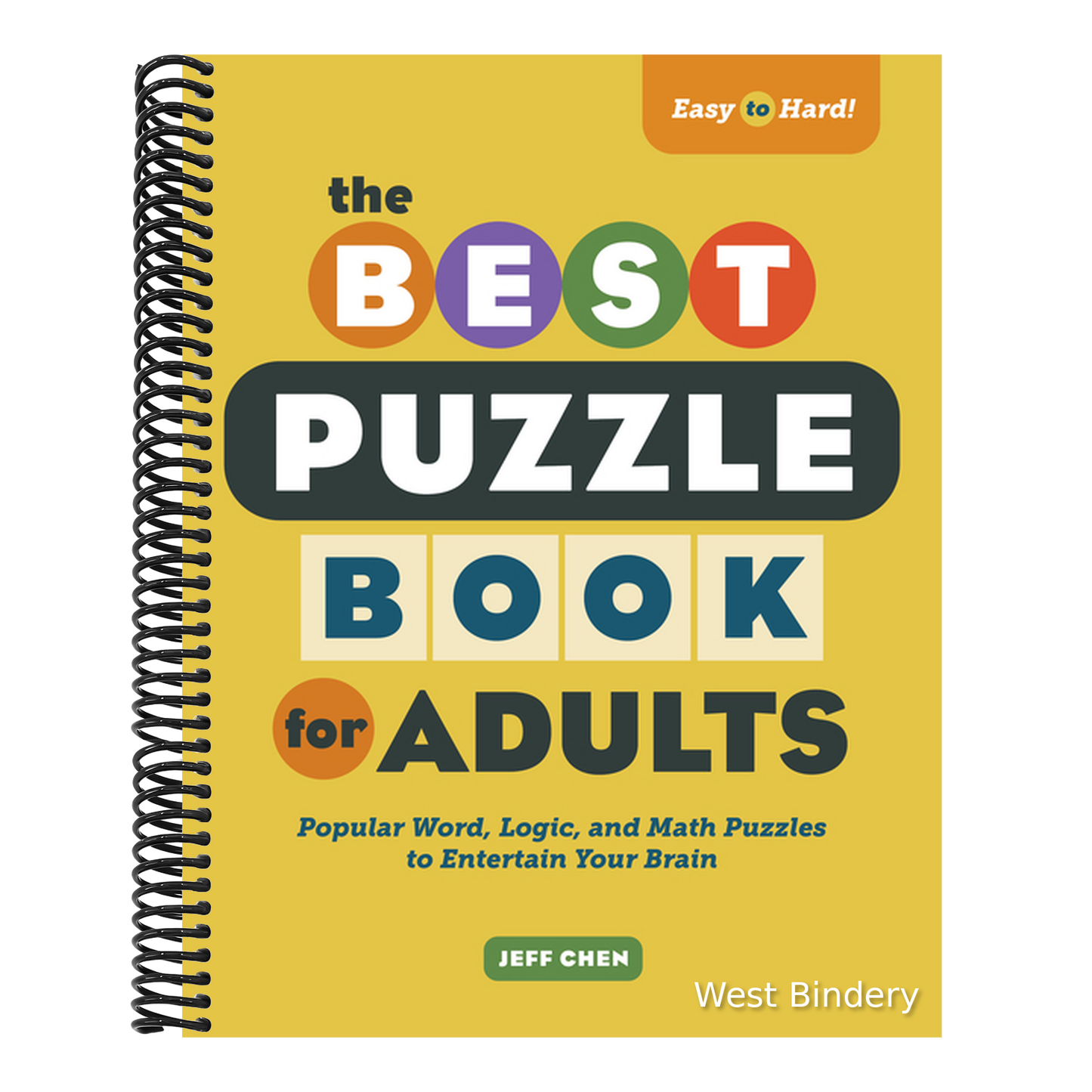 The Best Puzzle Book for Adults: Popular Word, Logic, and Math Puzzles to Entertain Your Brain