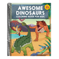 Awesome Dinosaurs Coloring Book for Kids: Ages 4-8