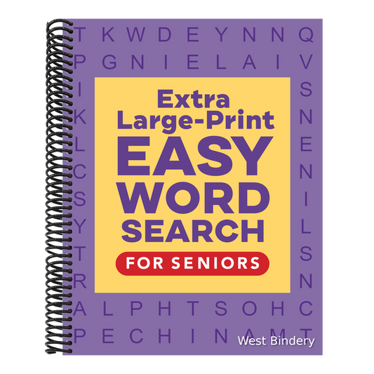 Extra Large-Print Easy Word Search for Seniors