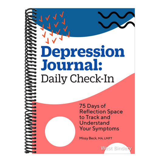Depression Journal: Daily Check-In: 75 Days of Reflection Space to Track and Understand Your Symptoms