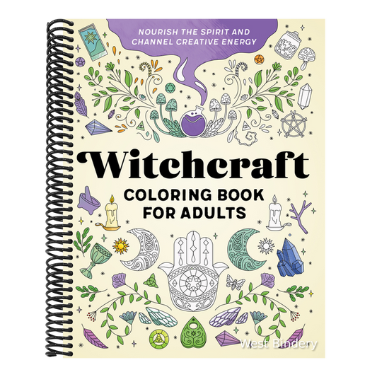 Witchcraft Coloring Book for Adults: Nourish the Spirit and Channel Creative Energy