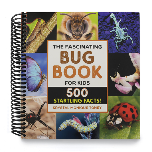 The Fascinating Bug Book for Kids: 500 Startling Facts! (Spiral Bound)