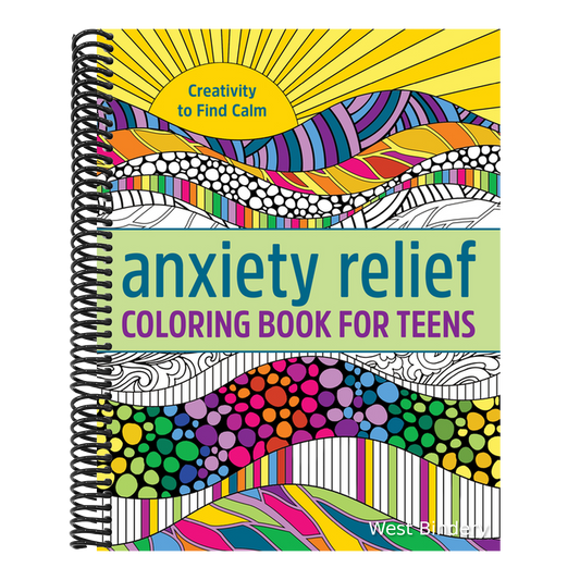 Anxiety Relief Coloring Book for Teens: Creativity to Find Calm