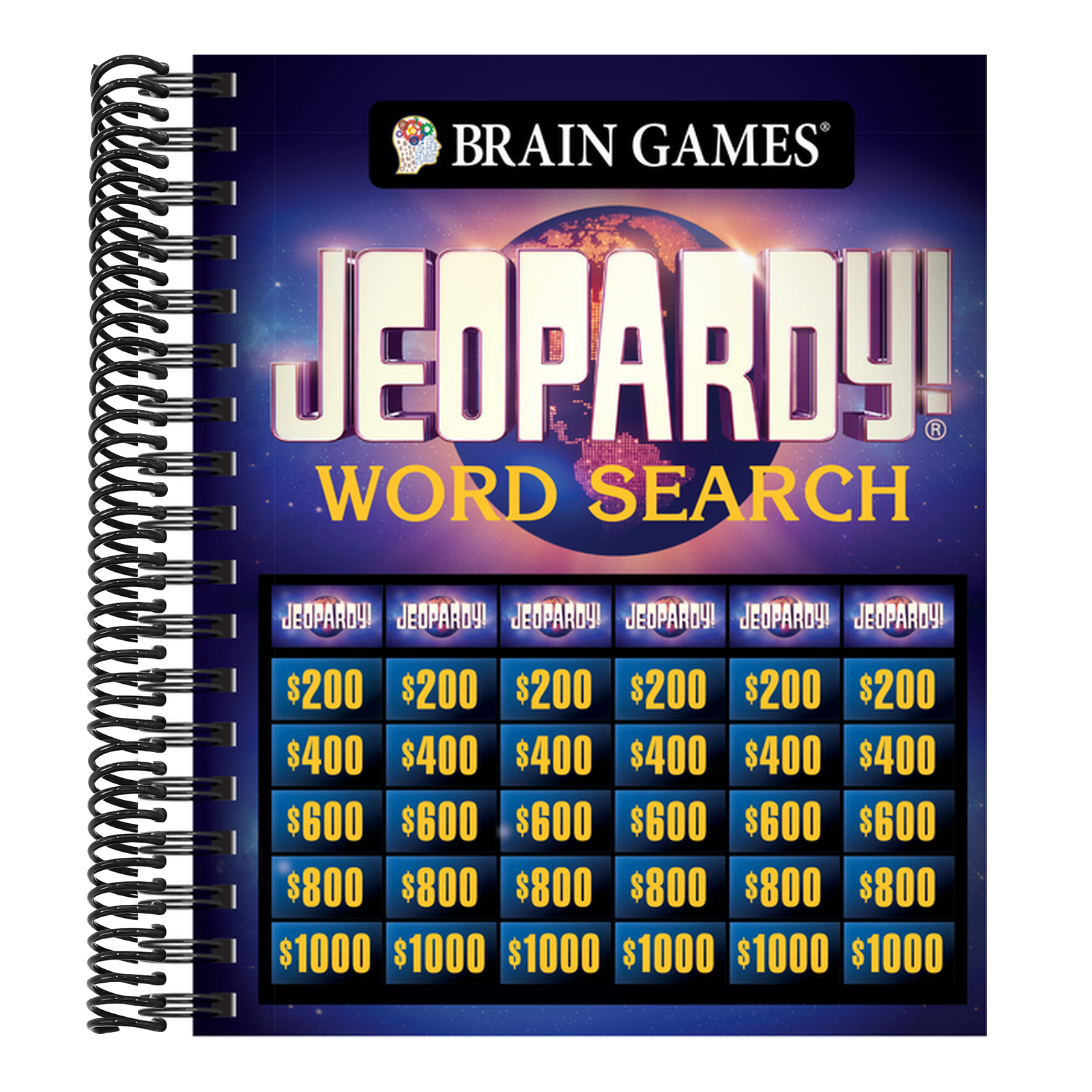 Brain Games - Jeopardy! Word Search: Volume 1 – West Bindery
