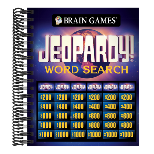 Brain Games - Jeopardy! Word Search: Volume 1