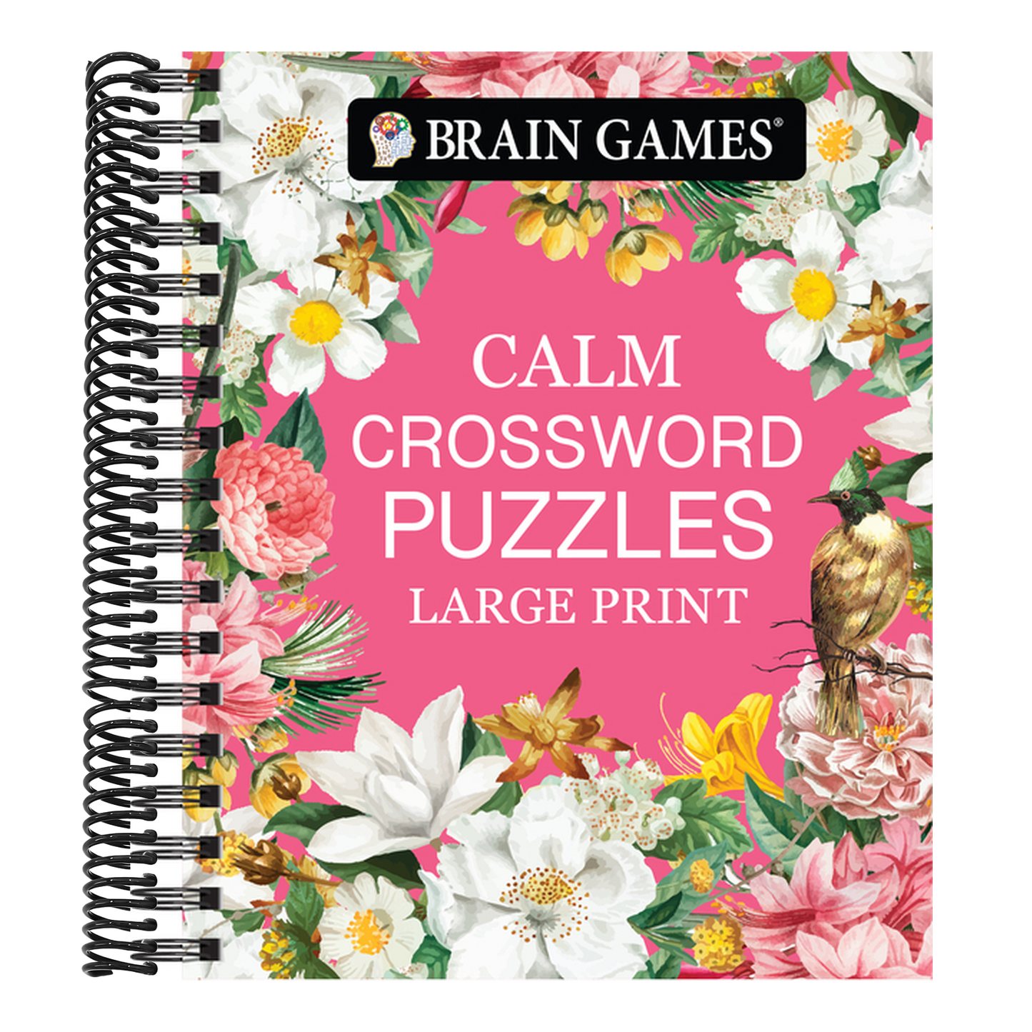 Brain Games - Calm: Crossword Puzzles - Large Print