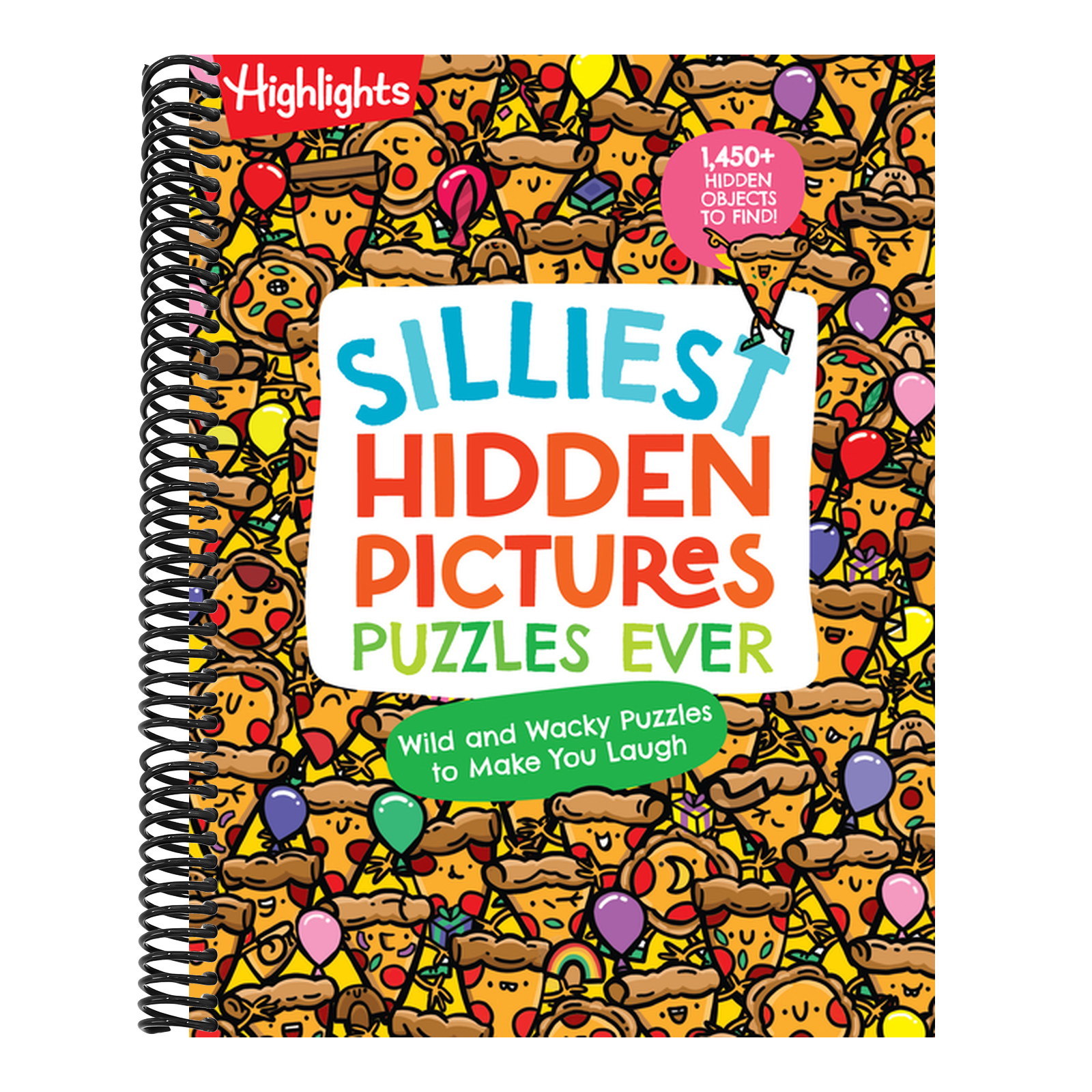 Silliest Hidden Pictures Puzzles Ever: Search-And-Find Book for Kids 6 and Up with Over 1,000 Hidden Objects, Road Trip Games, Silly Jokes and Wacky R (Highlights Hidden Pictures)