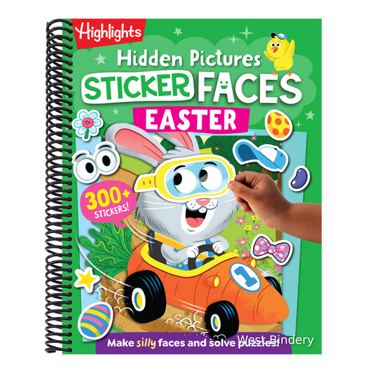 Hidden Pictures Sticker Faces: Easter
