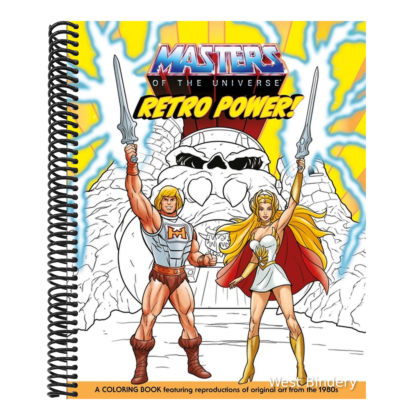 Masters of the Universe: Retro Power! Coloring Book