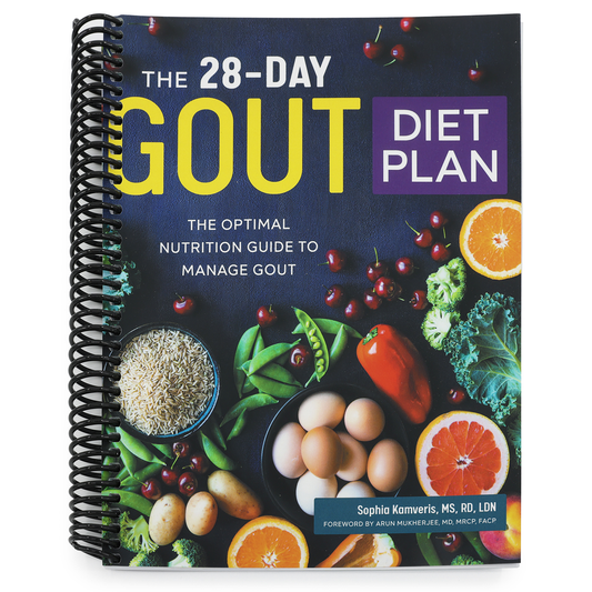 The 28-Day Gout Diet Plan: The Optimal Nutrition Guide to Manage Gout (Spiral Bound)